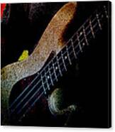 Bass Guitar Canvas Print