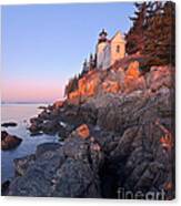 Bass Harbor Lighthouse Acadia National Park 2 Canvas Print
