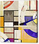 Bauhaus Rectangle Two Canvas Print