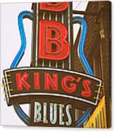 Bb King's Blues Club Canvas Print
