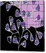 Be-leaf - Purple 03-a01cb Canvas Print