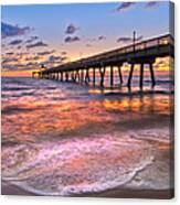 Beach Lace Canvas Print