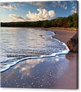 Beach Shore With Boulders Canvas Print