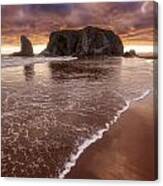 Beachwalk Canvas Print