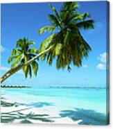 Beautiful Beach Resort Canvas Print