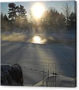 Beautiful Brisk Morning Canvas Print