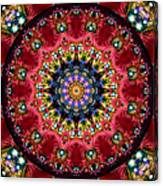 Bejewelled Mandala No 4 Canvas Print