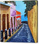 Bello Callejon Canvas Print