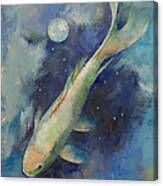 Beneath The Moon And Stars Canvas Print