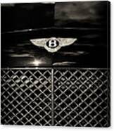 Bentley Continental Gt Sepia Canvas Print