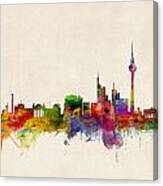 Berlin City Skyline Canvas Print