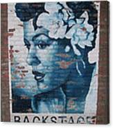 Billie Holiday Mural Canvas Print