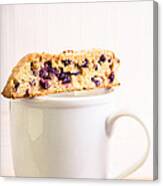 Biscotti And Coffee Canvas Print