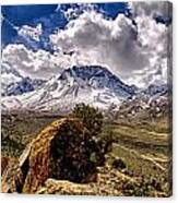 Bishop California Canvas Print