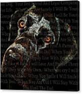 Black Labrador Retriever Dog Art - I Am Dog Canvas Print