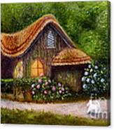 Blaise Rustic Cottage Canvas Print