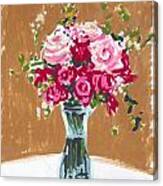 Blake's 21st Roses Canvas Print