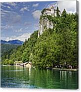 Bled Castle Canvas Print