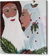 Blessed Yule Canvas Print
