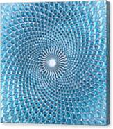 Blue Abstract Backgound Canvas Print