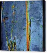 Blue Abstract Seven Canvas Print