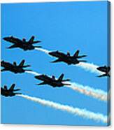 Blue Angels The Need For Speed Canvas Print