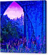 Blue Bridge Canvas Print