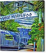 Blue Heaven Key West Canvas Print