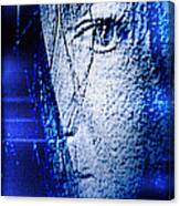 Blue Mourning Canvas Print