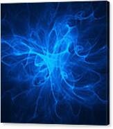 Blue Nebula Canvas Print