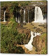 Blue Nile Falls Landscape Canvas Print