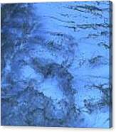 Blue Ocean Abstract Canvas Print