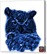 Blue Owl 4436 - F S M Canvas Print