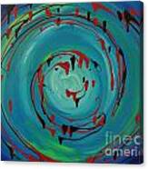 Blueberry Swirls Canvas Print