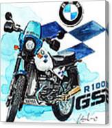 Bmw R100 Gs Canvas Print