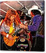 Bobby And Russ Jammin' Canvas Print