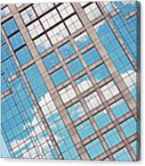 Boston Building Abstract Canvas Print