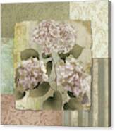 Botanical Hydrangeas Canvas Print