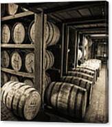 Bourbon Barrels Canvas Print
