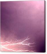 Branch Lightning Canvas Print