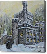 Brandeis University Castle Canvas Print
