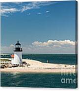Brant Point Light Nantucket Canvas Print