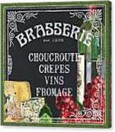 Brasserie Paris Canvas Print
