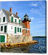 Breakwater Light Canvas Print