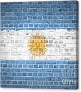 Brick Wall Argentina Canvas Print