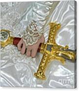 Sword In Hand Canvas Print