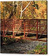 Bridge On Big Chico Creek Canvas Print