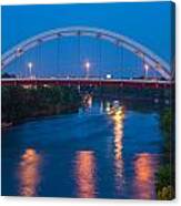 Bridge Reflections Canvas Print