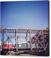 #bridge #sights Around #denver Canvas Print