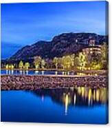 Broadmoor Lake At Night Canvas Print